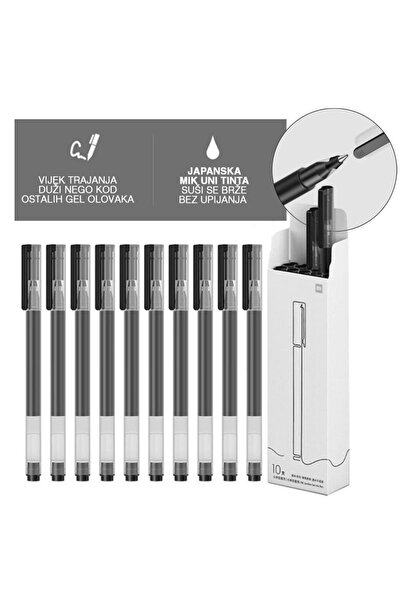 Xiaomi Mi High-capacity Jel Kalem Siyah (10'lu Paket)