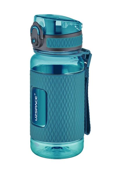 Uzspace F 400ml Children's Tritan Water Bottle with Silicone Protection Anti-Slip Body