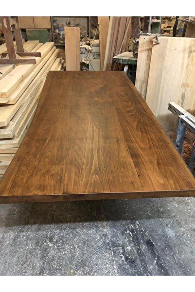 Bintaş Mobilya Doğal Kenar Kütük Masa Üstü