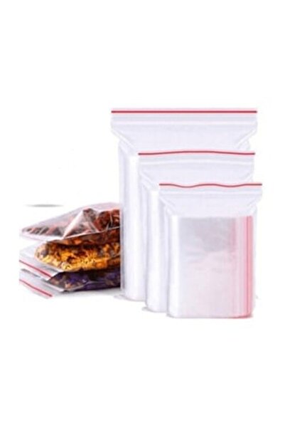 Tropic Kilitli Naylon Poşet (kilitli Naylon Torba) 11x14 Cm (100 Adet)