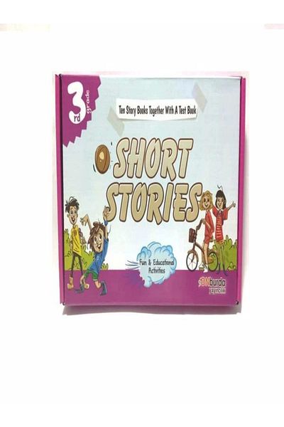 Onburda Yayınları 3. Classroom Short Stories English Story 10 Books