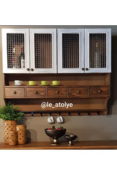 Le Atölye Ahşap Tasarım Nostaljik Terek Büyük Boy