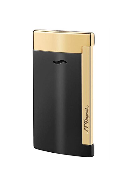 S.T. Dupont S.t Dupont Slim 7 Siyah Gold Puro Çakmağı 27708