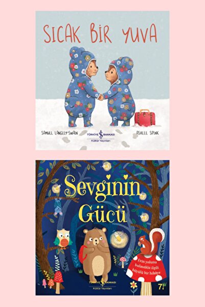 TÜRKİYE İŞ BANKASI KÜLTÜR YAYINLARI Sıcak Bir Yuva + Sevginin Gücü 2'li Set