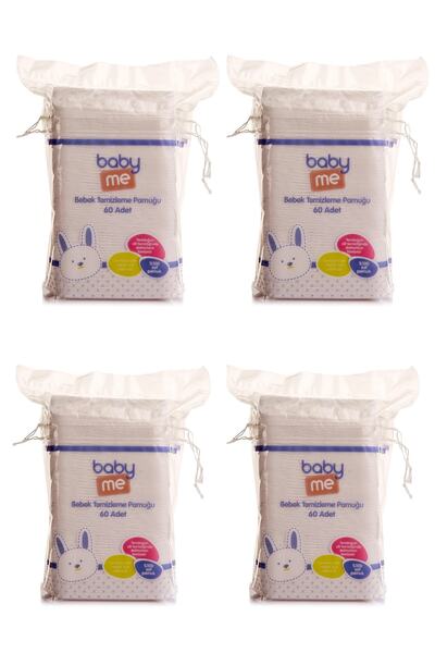 Baby&Me Bebek Temizleme Pamuğu 4 Lü Paket