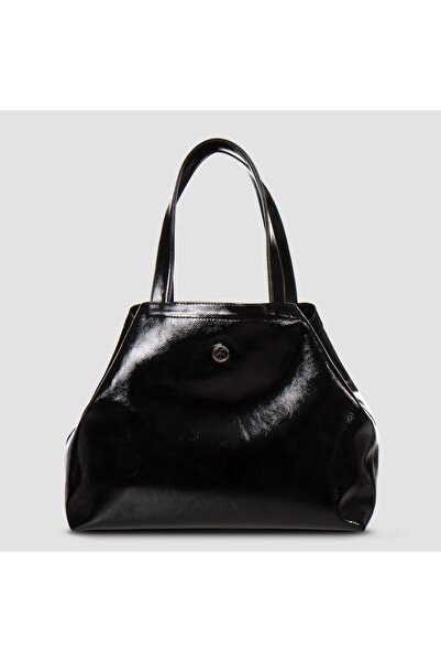 PİRCİ Afrodit Kadın Tote Çanta Siyah