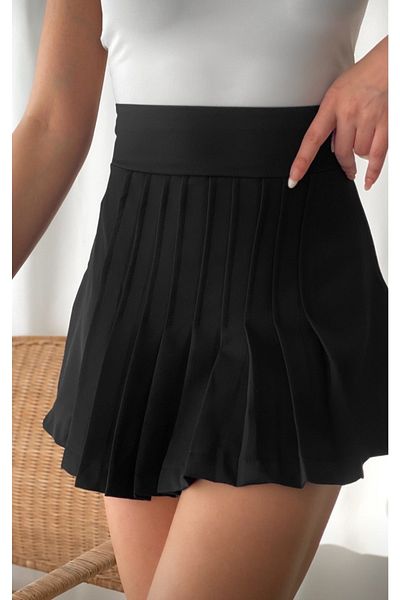 Noa Noa Fustă mini plisată simplă
