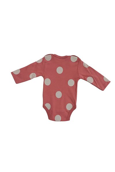 Aziz Bebe Long Sleeve Snap Badi 0-12 Months