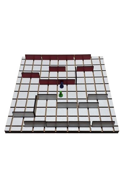 Ahtek Wooden Intelligence and Strategy Game Set 5 Pieces, 3 Stones + 9 Stones + 12 Stones + Surakarta And Corridor