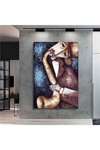 Sebenta Kübik Müzisyen Kanvas Tablo