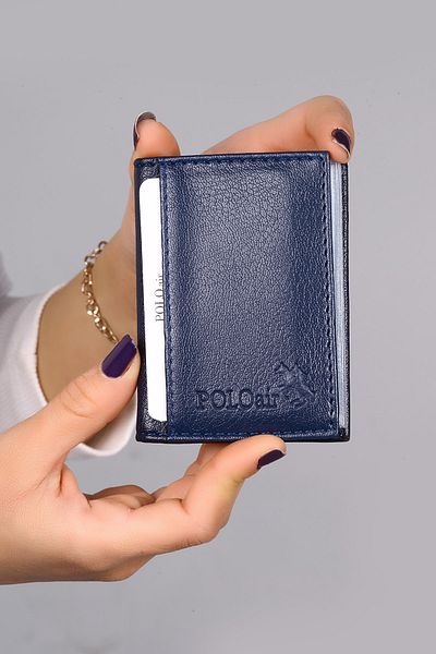 Polo Air Men's Classic Card Holder Navy Blue