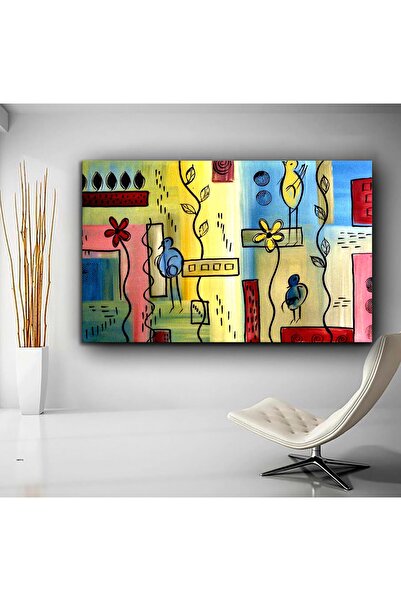Sebenta Dekoratif Tasarım Kanvas Tablo