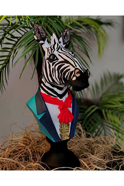 Lina Art hediyelik Zebra Büst