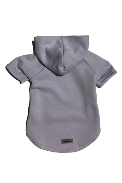 Monopetz سويت شيرت أرجواني سادة مقاس M - ملابس بنمط الكلاب والقطط