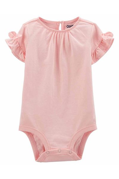 Oshkosh B’Gosh Baby Girl Short Sleeve Bodysuit Pink