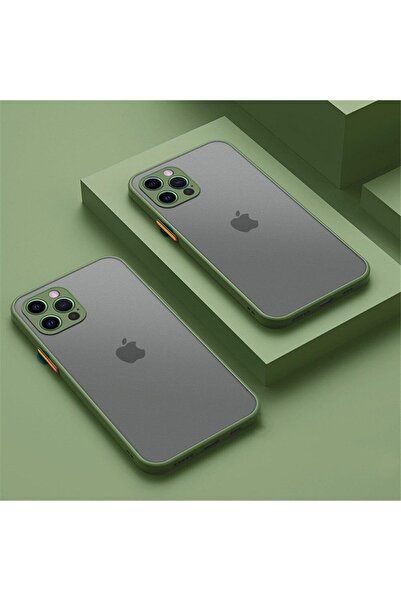 mooodcase Iphone 13 Pro Max Uyumlu Kamera Korumalı Buzlu Şeffaf Lüx Telefon K...