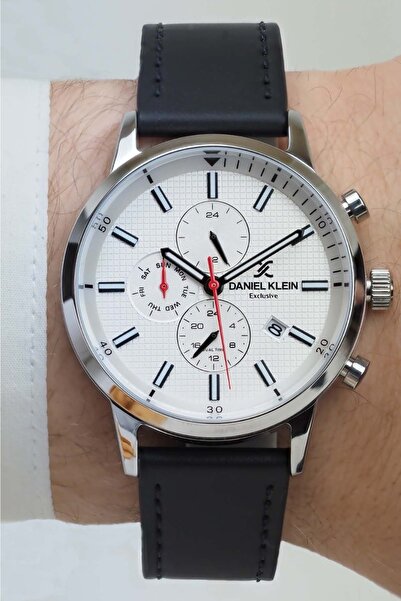 Daniel Klein Spor Şık Kullanıma Uygun Dual Time Özellikli Erkek Kol Saati