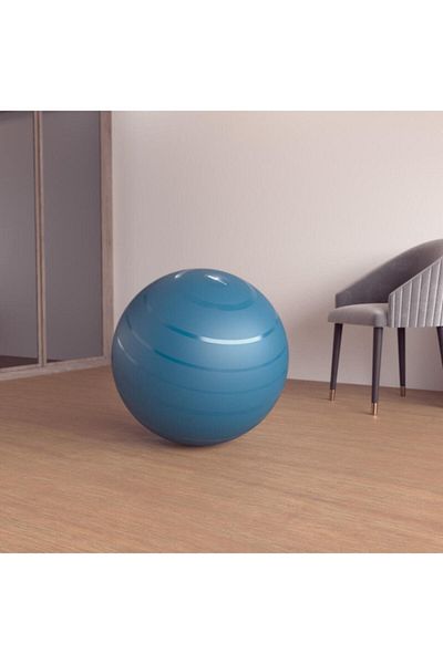 Decathlon Pilates Ball - 65 Cm - Blue - Fitness
