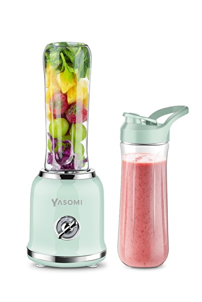 Yasomi Bl019 Retro Smoothie Blender Yeşil