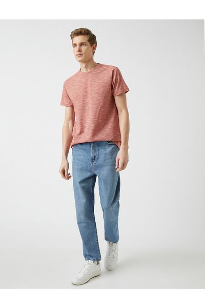 Koton Basic T-Shirt με μάργες