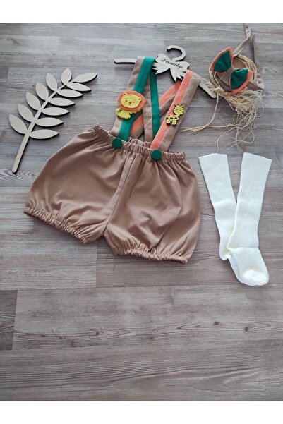 Feriatolye Aslan Zürafa Konsepti Doğum Günü Kostümü