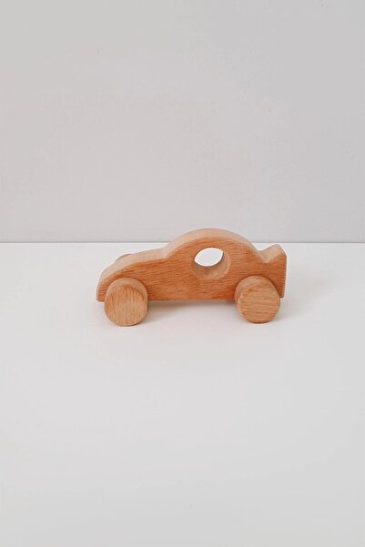 kikadu Ahşap Eğitici Oyuncak Araba