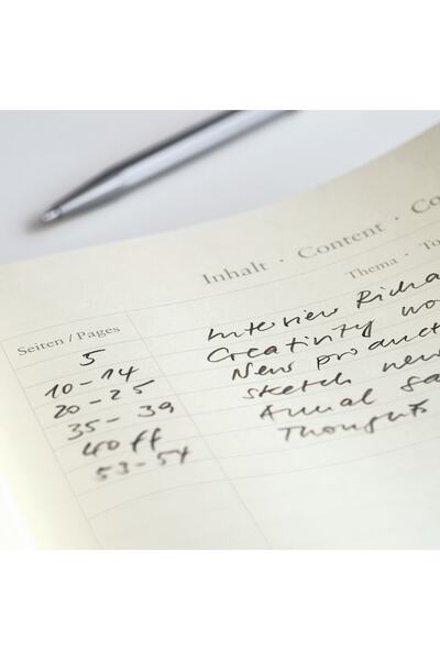 Leuchtturm1917 Pocket Size A6 Notebook Hard Cover Striped Cherry Cover