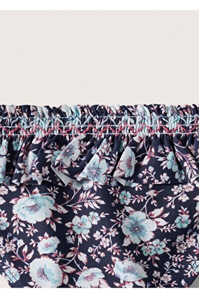 MANGO Baby Fırfırlı Çiçekli Bikini Altı