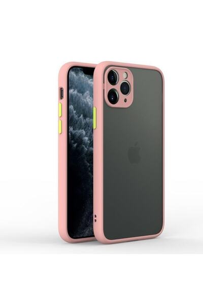 mooodcase Iphone 13 Pro Uyumlu Kamera Korumalı Buzlu Şeffaf Lüx Telefon Kılıfı Mchzr