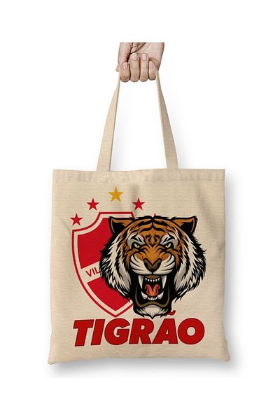 Baskı Dükkanı Vila Nova 02 Cloth Bag Long Handle