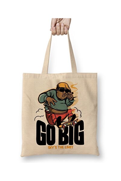 Baskı Dükkanı Go Big Cloth Torba Dugačka Sa ručkom