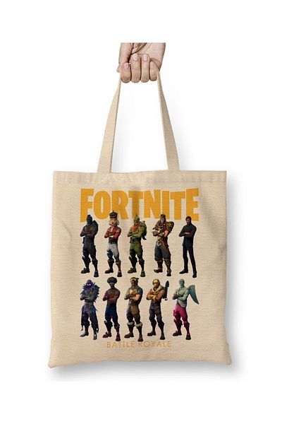 Baskı Dükkanı Υφασμάτινη τσάντα Fortnite Battle Royale με μακριά λαβή