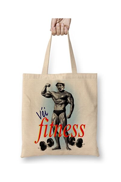 Baskı Dükkanı Madruga fitness odjeća Torba duga Sa ručkom