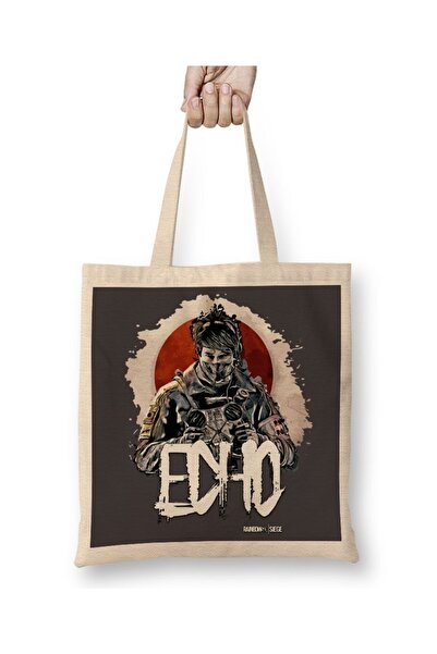 Baskı Dükkanı Rainbow Six Echo Cloth Torba Dugačka Sa ručkom