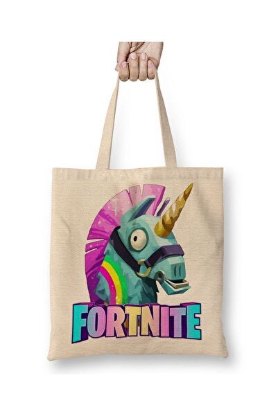 Baskı Dükkanı Fortnite majica sa jednorogom - Duga Sa ručkom tkanina Torba kom