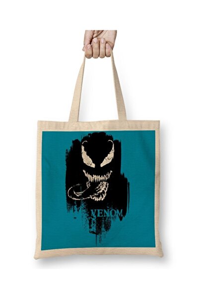 Baskı Dükkanı Geantă din pânză Venom 03 cu mâner lung