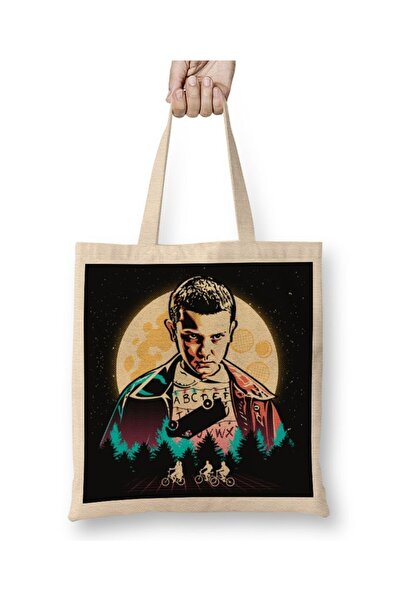 Baskı Dükkanı Stranger Things 03 Tkanina Torba Duga Sa ručkom