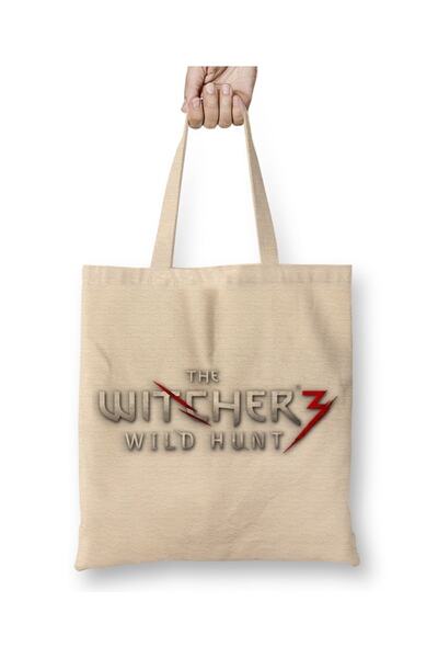 Baskı Dükkanı The Witcher 3 Tkanina Torba Duga Sa ručkom