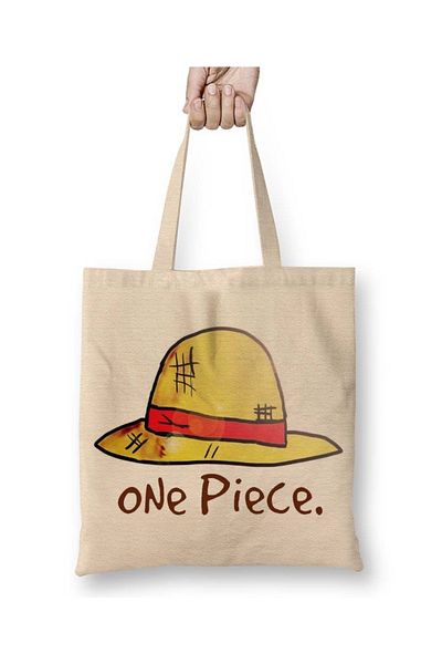 Baskı Dükkanı One Piece Love υφασμάτινη τσάντα με μακριά λαβή