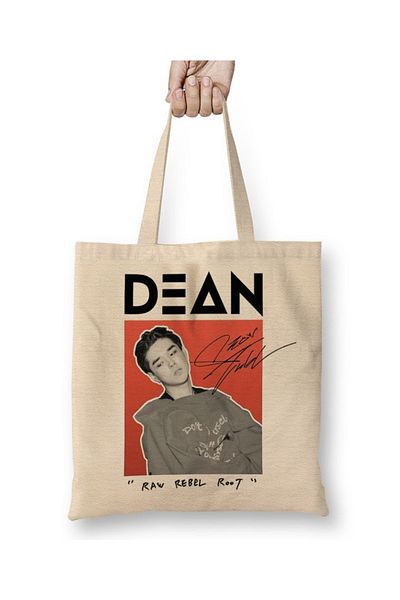 Baskı Dükkanı Υφασμάτινη τσάντα Dean Raw Rebel Root με μακριά λαβή