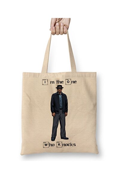 Baskı Dükkanı حقيبة يد بريكنج باد هايزنبيرج ذات مقبض طويل