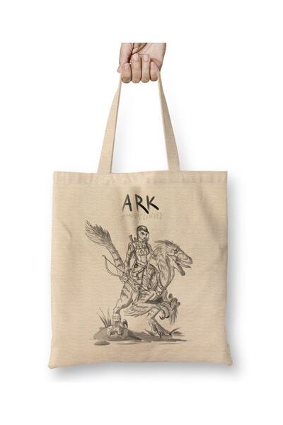 Baskı Dükkanı Ark Fan Art tkanina Torba duga Sa ručkom
