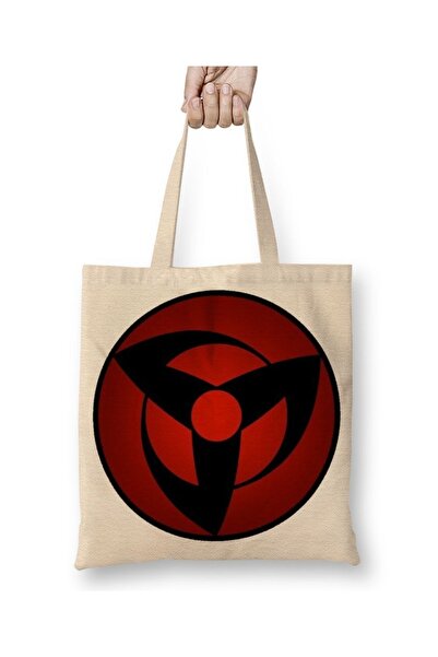 Baskı Dükkanı Mangekyou Sharingan tkanina Torba duga Sa ručkom