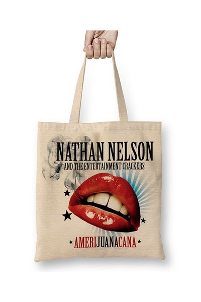 Baskı Dükkanı Υφασμάτινη τσάντα Nathan Nelson με μακριά λαβή