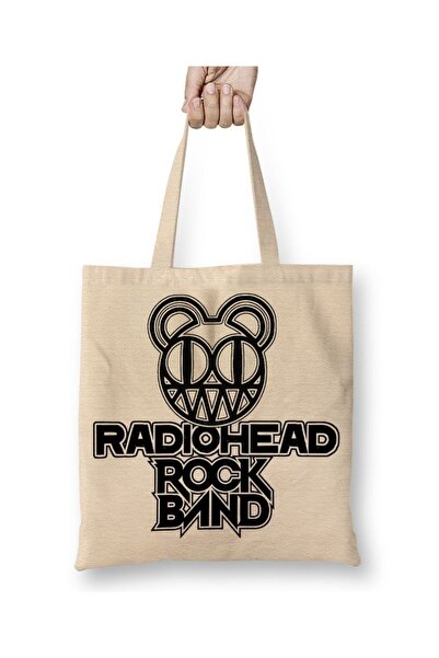 Baskı Dükkanı Radiohead 01 Tkanina Torba Duga Sa ručkom