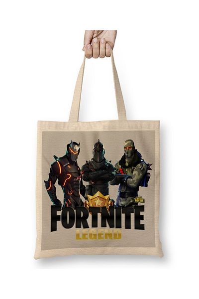 Baskı Dükkanı Υφασμάτινη τσάντα Fortnite Legends με μακριά λαβή