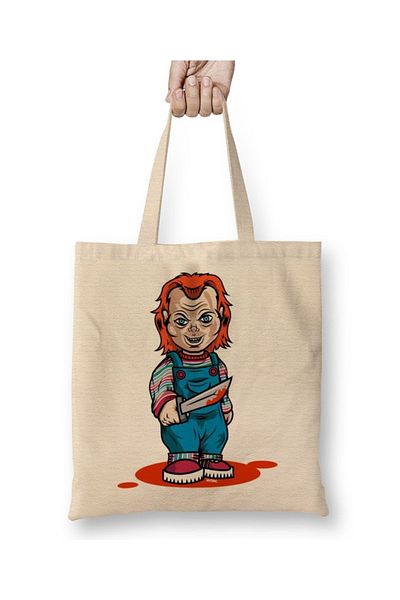 Baskı Dükkanı I Love Hugs Chuck Tote Bag με μακριά λαβή