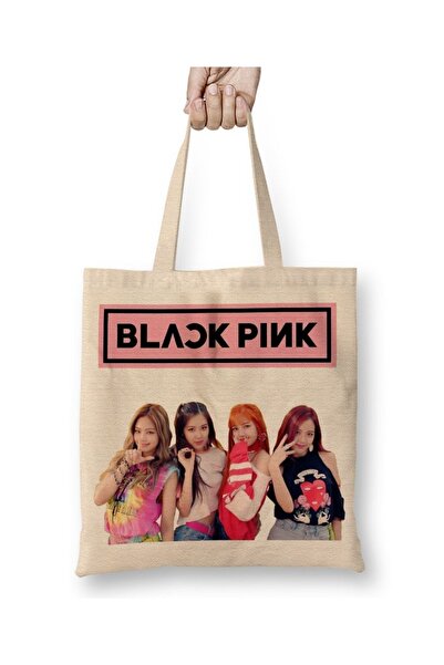 Baskı Dükkanı Blackpink 07 Tkanina Torba Duga Sa ručkom