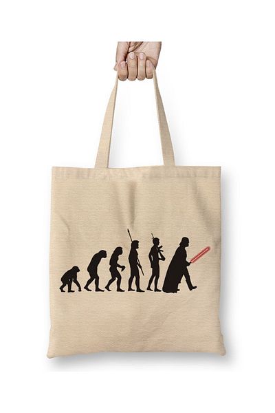 Baskı Dükkanı Star Wars 099 υφασμάτινη τσάντα με μακριά λαβή