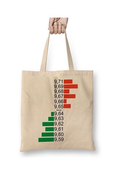Baskı Dükkanı Βιβλίο De Ofertas υφασμάτινη τσάντα με μακριά λαβή